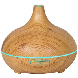 Best Choice Products 300ml Essential Oil Diffuser Quiet Mist Humidifier W/ Mood LED Lights, Auto Shut-Off Home Office