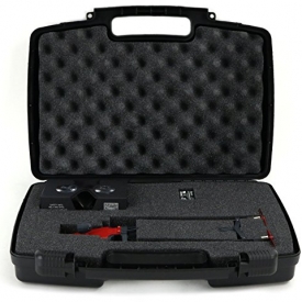 Life Made Better Storage Organizer – Compatible with POWERUP FPV Smartphone Controlled Paper Airplanes And Accessories – Durable Carrying Case – Black