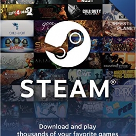 Steam Gift Card – $20