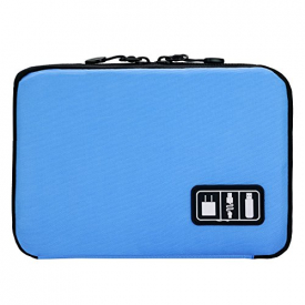 Kitron(TM) Universal Cable Organizer / Electronics Accessories Case Healthcare & Grooming Kit USB Drive Shuttle-an All in One Travel Organizer