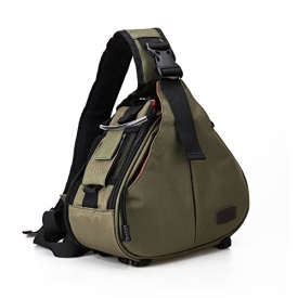 Caden DSLR Camera Sling Bag for 1 Camera, 2 Lens, Tripod, Rain Cover (Canon Nikon Sony Pentax)