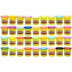 Play-Doh Modeling Compound 36-Pack Case of Colors (Amazon Exclusive), Non-Toxic, Assorted Colors, 3-Ounce Cans