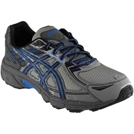 ASICS Men’s Gel-Venture 6 Running Shoe, Aluminum/Black/Directoire Blue, 12.5 Medium US