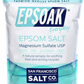 Epsoak Epsom Salt 19lbs Magnesium Sulfate USP