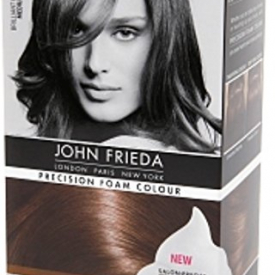 John Frieda Precision Foam Hair Colour, Medium Natural Brown 5N, 2 pk