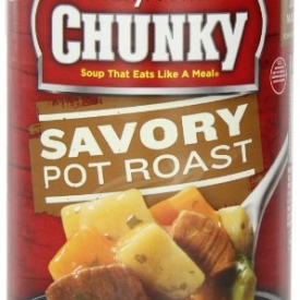 Campbell’s Chunky Soup, Savory Pot Roast, 18.8 Ounce (Pack of 12) (Packaging May Vary)