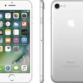 Apple iPhone 7 , GSM Unlocked, 128GB – Silver (Certified Refurbished)
