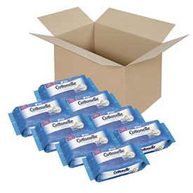 Cottonelle FreshCare Flushable Wipes, 42 Count, (Pack of 8)