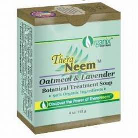 Oatmeal Lavender & Neem Oil Soap – 4 oz – Bar Soap