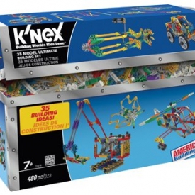 K’NEX – 35 Model Building Set – 480 Pieces – For Ages 7+ Construction Education Toy