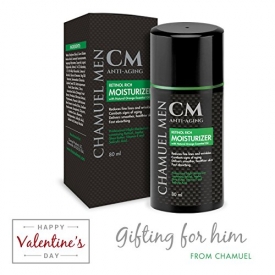 Chamuel Men Anti-Aging Daily Facial Moisturizer with 2.5% Retinol. Reduce Face & Eye Wrinkles, Restore and Maintain a Youthful Appearance while You Sleep. Nutrient Rich Formula. Guaranteed Results!