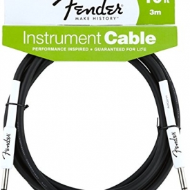 Fender 990820005 Performance Series Instrument Cables (1/4 Straight-to-Straight) for electric guitar, bass guitar, electric mandolin, pro audio