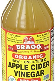 Bragg USDA Organic Raw Apple Cider Vinegar, With The Mother 16 Ounces Natural Cleanser, Promotes Weight Loss – Pack of 2