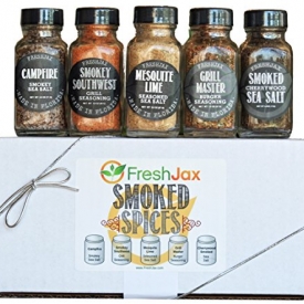 FreshJax Smoked Spices Gift Set, (Set of 5)