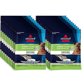 Bissell Stomp ‘N Go Pet Stain Lifting Pads, 20 Pack.