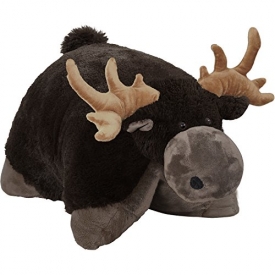 Pillow Pets Wild Animals Wild Moose Stuffed Animal  – 18″ Plush Toy
