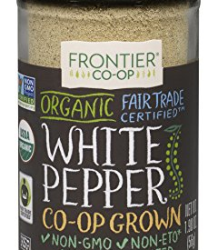Frontier Natural Products Pepper, Og, White Ground, Ft, 1.98-Ounce