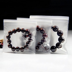 Clear Jewelry Anti-Oxidation Plastic Resealable Bag Zip Lock Jewellery Ring Wallet Storage Pouch Party Gift Favor Craft Grip Seal Reclosable Reusable Accessories Pack (30, 12x12cm (4.7×4.7 inch))