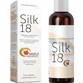 Hair Conditioner for Dry Damaged Curly Color Treated Hair Natural Sulfate Free Daily Moisturizer Cream Pure Argan Oil Keratin 18 Silk Amino Acids for Soft Beautiful Hair and Strong Thick Hair Growth