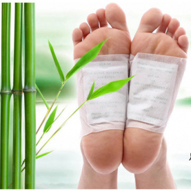 Detox Foot Patches Natural Cleansing Body Relief Toxins Feet Slimming Cleansing Herbal Pads