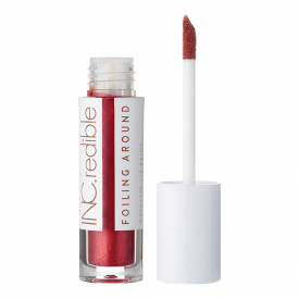 INC.redible Metallic Liquid Foiling Around Lipstick – Turn Me On, Turn Me Up