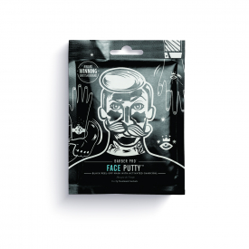 Barber Pro Face Putty Black Peel-Off Mask 3x7g