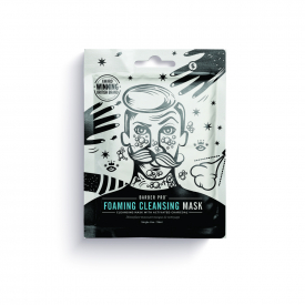 barber pro foaming cleansing mask 20g