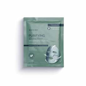 BeautyPro Purifying 3D Clay Face Mask with activated Charcoal 18g