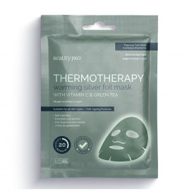 BeautyPro Thermotherapy Warming Silver Foil Face Mask 25ml