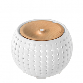 ellia homedics gather ultrasonic diffuser white