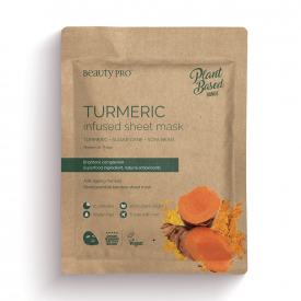 Beauty Pro Natura Turmeric Infused Sheet Mask 25ml