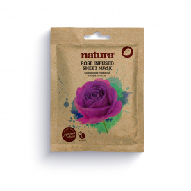 Natura Rose Infused Sheet Mask 25ml