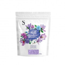 s-pro botanical collection blackberry with jasmine hot wax, 500g