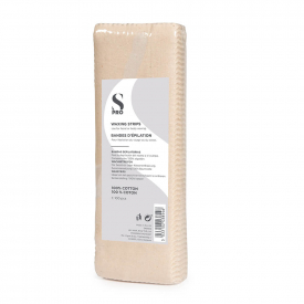 S-PRO Fabric Wax Strips, Pack of 100