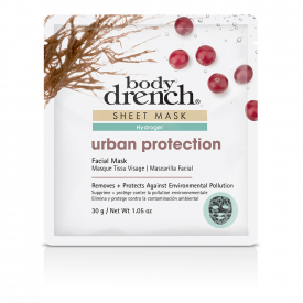 body drench hydrogel urban protection sheet facial mask 30g