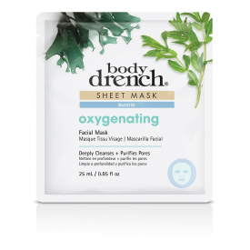 Body Drench Blue Bubble Oxygenating Sheet Facial Mask 25ml