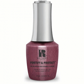 red carpet manicure fortify & protect gel polish showcopper 9ml