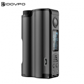 Authentic DOVPO Topside 90W TC VW 10ml Top Fill Squonk Box Mod APV – Black