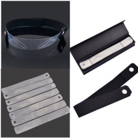 12 Styles Eyebrow Shaping Stencils Grooming Kit Makeup Set Template Tool With Elastic Band