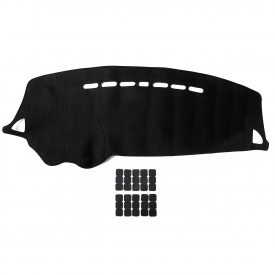 133CM Black LeftDash Mat For Mitsubishi Lancer EX 2008-2018Wear Resistant