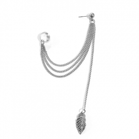 1-piece Leave Linear Earring