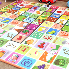 Alphabet Fruit Print Baby Play Crawling Mat