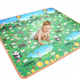 Alphabet Fruit Print Baby Play Crawling Mat