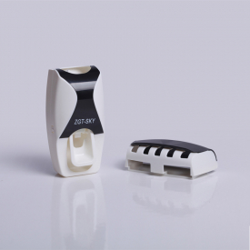 Automatic Toothpaste Dispenser Toothbrush Holder