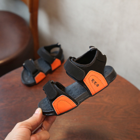 Casual Color Blocked Sandals