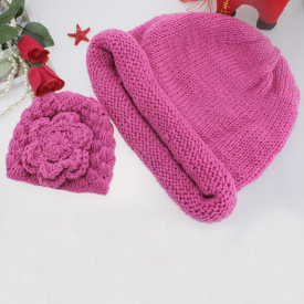 Floral Decor Photography Prop Sleeping Bag and Hat