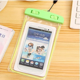 Luminous Waterproof Swimming Phone Bag With Neck Strap