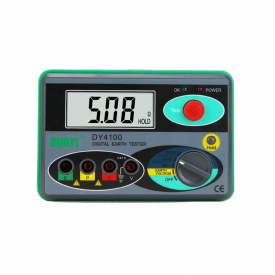 DY4100 Ground Insulation Resistance Tester Digital Rocker Lightning Protection Ground HD Digital Display Screen Dustproo