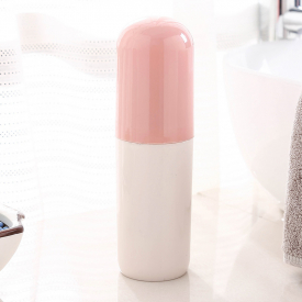 Colorblock Travel Toothbrush Storage Box