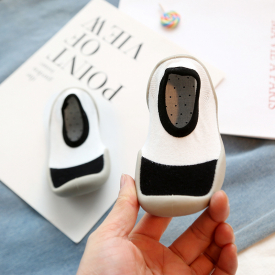 Baby / Toddler Geometric Pattern Knitted Sock Shoes